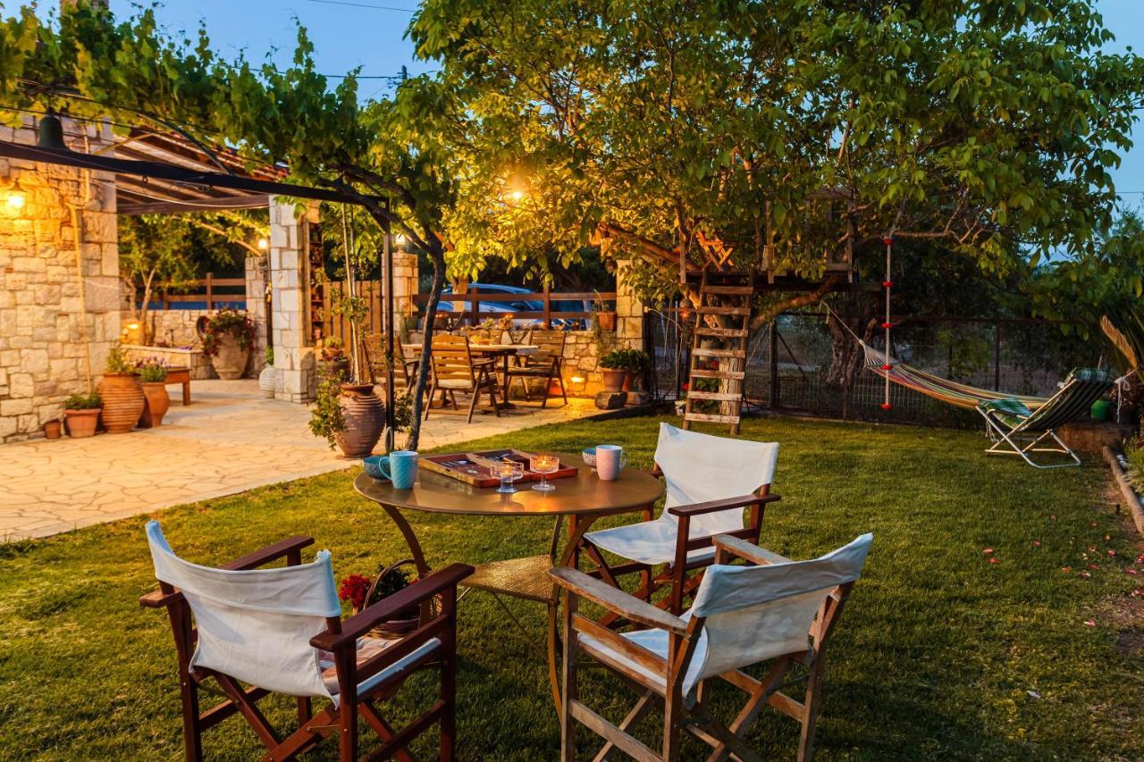 Petalidi Olive Garden Stone House Near The Beach Luaran gambar