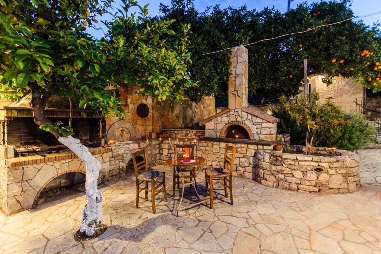 Petalidi Olive Garden Stone House Near The Beach Luaran gambar