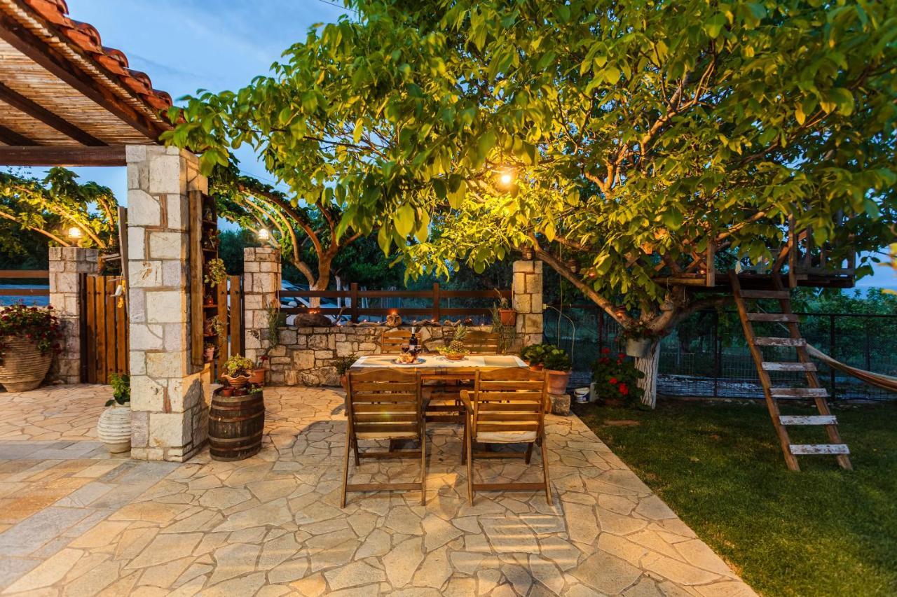 Petalidi Olive Garden Stone House Near The Beach Luaran gambar